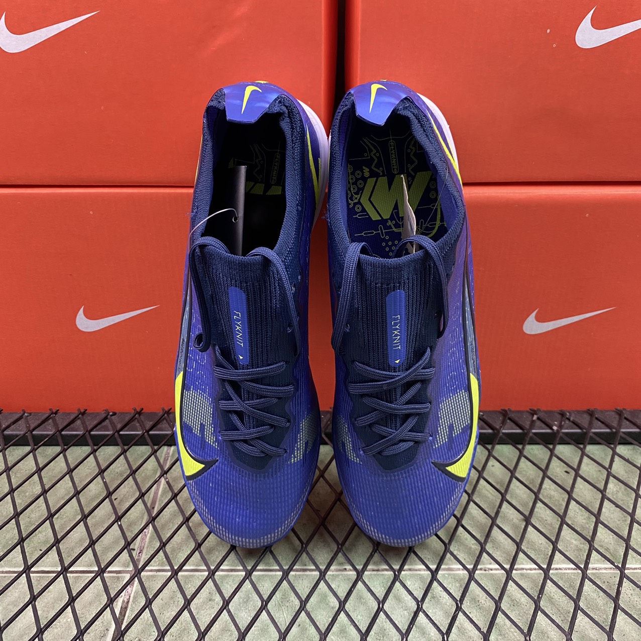 Giày Bóng Đá TQ Nike Mercurial Vapor 14 Elite Dragonfly Trắng Hồng Cổ Lửng  V2 TF